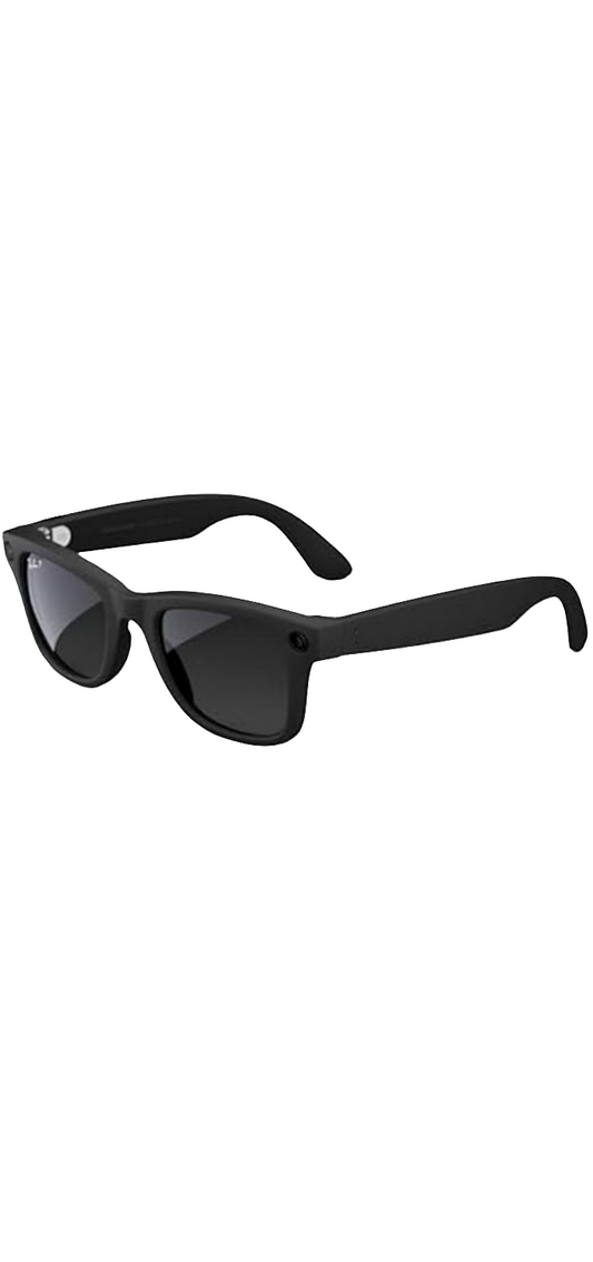 Smart Glasses Standard F Shiny Black/Clear (Meta rybn- Imported)