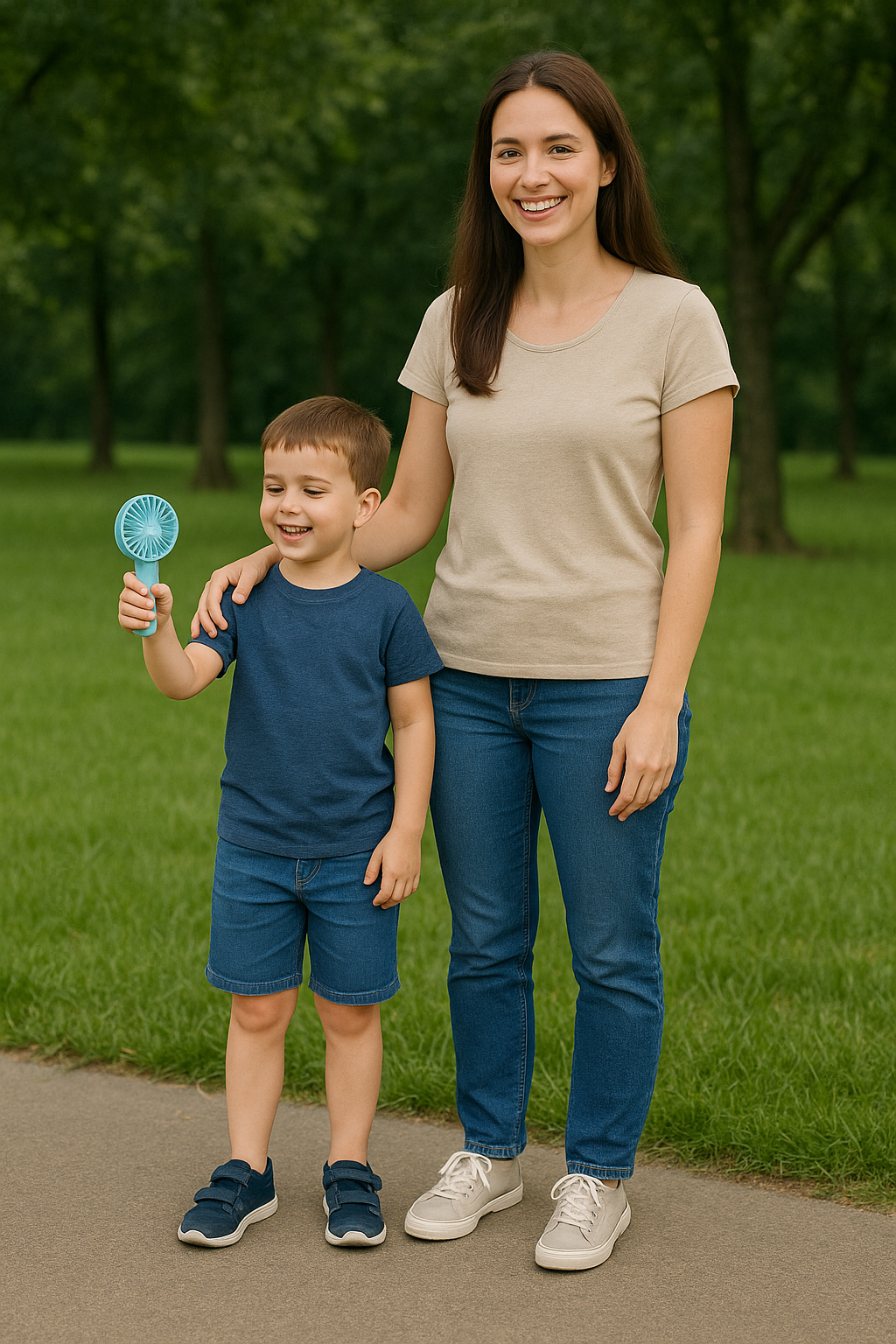 Mini portable fan