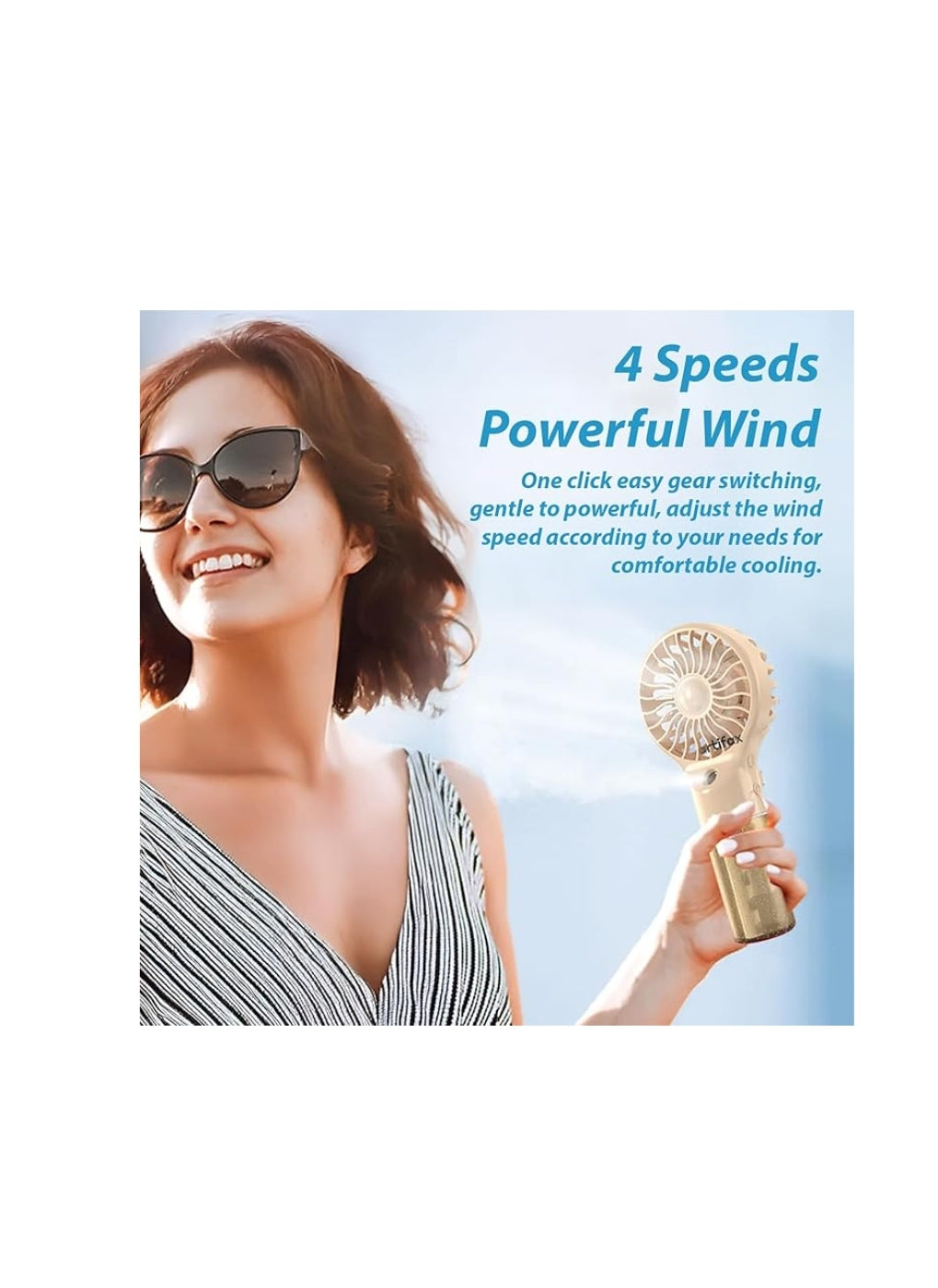 Mini portable fan
